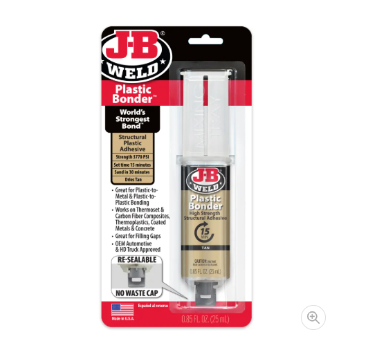 JB plastic bonder