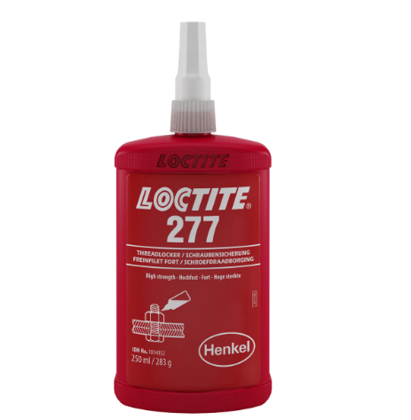 LOCTITE 277 High-Strength Threadlocker for Large Bolts and Studs