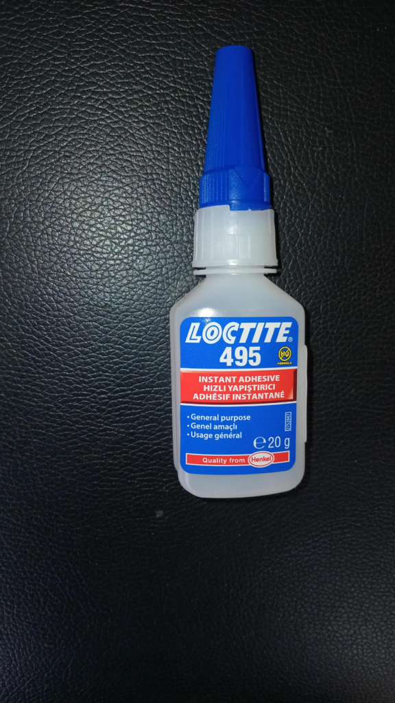 Loctite 495 - cyanoacrylate adhesive