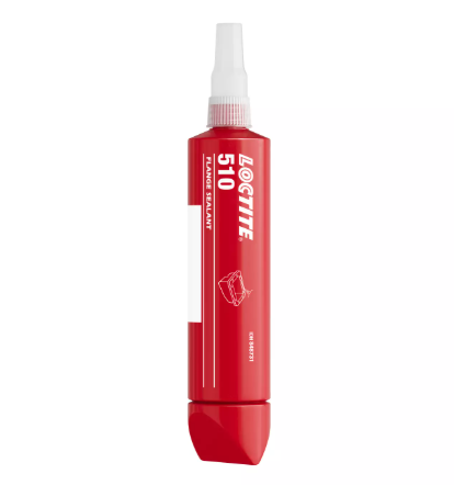 LOCTITE® 510 high-temperature, chemical-resistant anaerobic flange sealant in a 250 ml bottle.