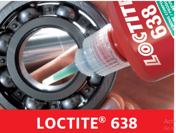 Loctite 638 in application