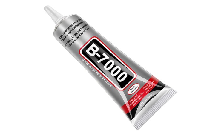 B7000 Jewelry Glue adhesive tube for jewelry repair, crafts, rhinestones, phone repair, and DIY bonding projects.