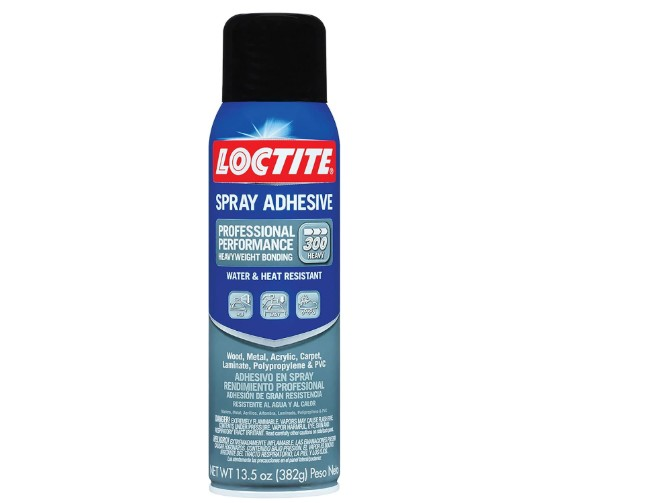 Loctite Professional Performance Spray Adhesive 13.5 oz aerosol can with high-strength multipurpose bonding formula